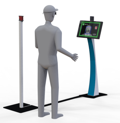 Personnel Temperature Check-In Kiosk