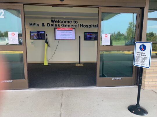Temperature Scanning Kiosk